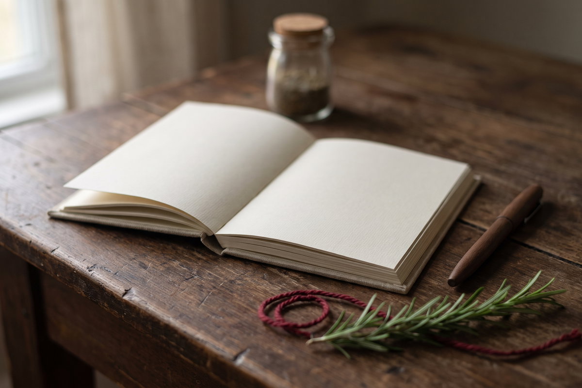 How to start a Book of Shadows that is really yours: one working, one source, one page