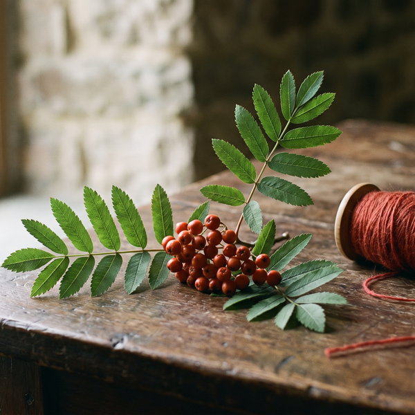 Rowan and red thread: the Scottish door charm, where it comes from and how to keep it today