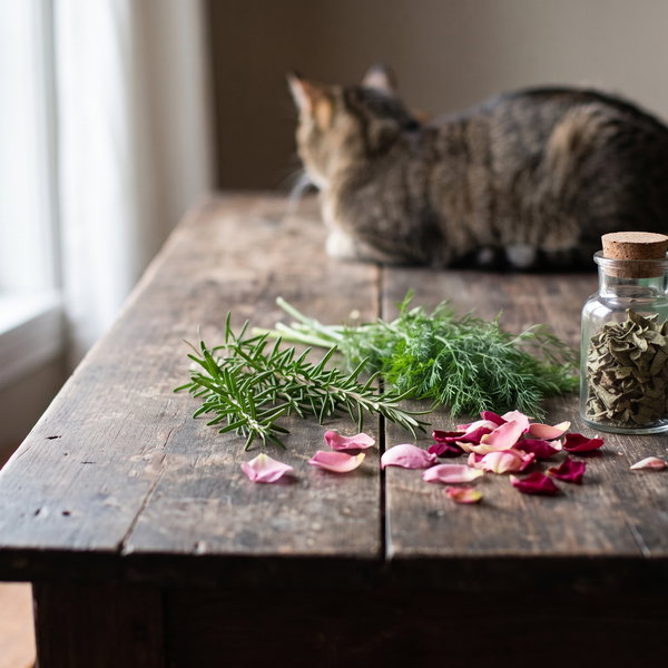 Witch Herbs and Pets: Which Plants Are Safe for Cats and Dogs, and Which Are Toxic