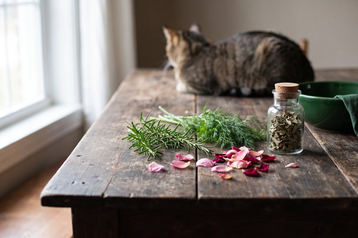 Witch Herbs and Pets: Which Plants Are Safe for Cats and Dogs, and Which Are Toxic